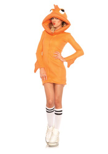 Women's Cozy Goldfish Costume By: Leg Avenue for the 2022 Costume season.