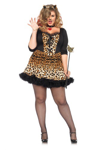 Plus Size Wildcat Costume By: Leg Avenue for the 2022 Costume season.