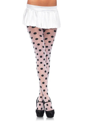 Spandex Sheer Polka Dot Pantyhose By: Leg Avenue for the 2022 Costume season.