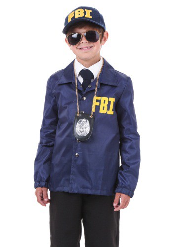 unknown Child FBI Costume