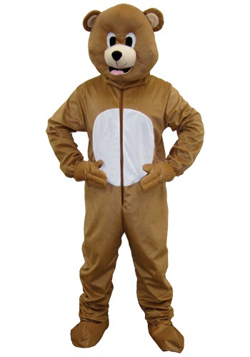 Brown Bear Mascot Costume -image