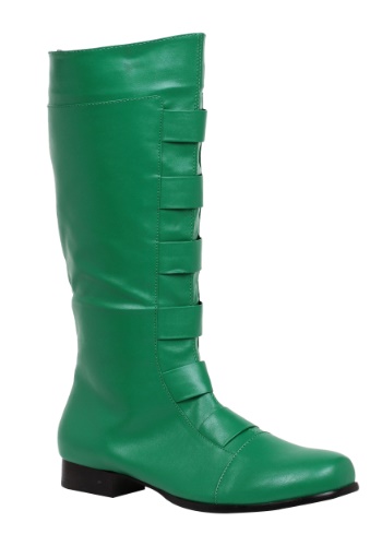 Adult Green Superhero Boots By: Ellie for the 2022 Costume season.