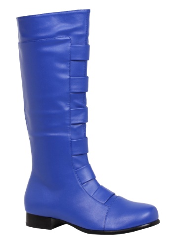 Adult Blue Superhero Boots By: Ellie for the 2022 Costume season.