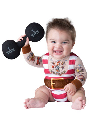 unknown Infant / Toddler Silly Strongman Costume