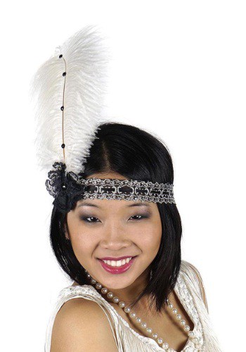 unknown Black and Ivory Deluxe Flapper Band