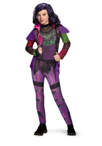 Girls Deluxe Mal Descendants Costume By: Disguise for the 2022 Costume season.