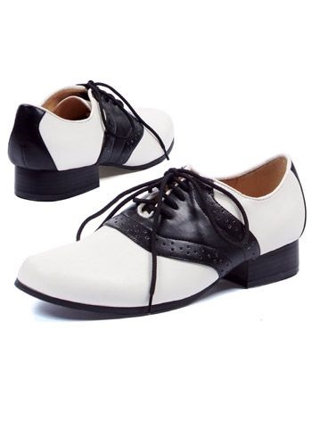 Womens 50s Saddle Shoes -image