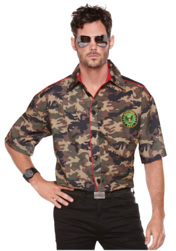 unknown Men's Army Shirt