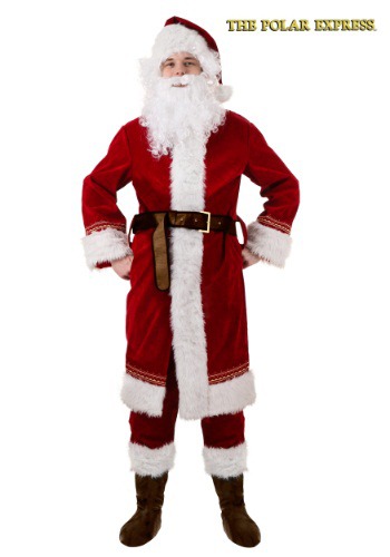 unknown Adult Polar Express Santa Costume