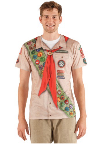 Faux Real Cub Scout Shirt By: Creative Apparel for the 2022 Costume season.
