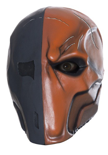 Adult Deathstroke Overhead Latex Mask By: Rubies Costume Co. Inc for the 2022 Costume season.