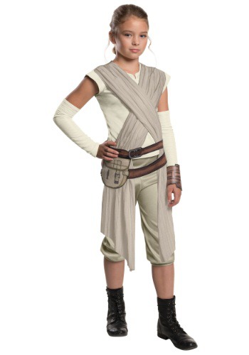 unknown Child Deluxe Star Wars The Force Awakens Rey Costume