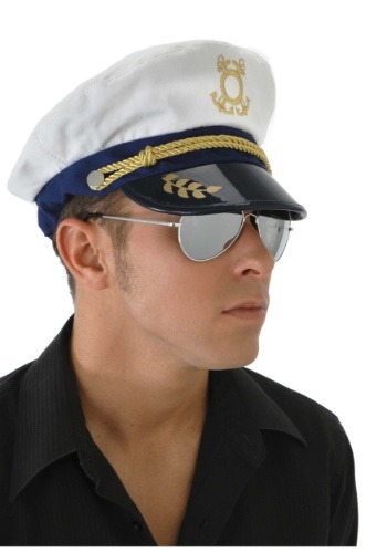 Mens Sailor Captain Hat By: Elope for the 2022 Costume season.