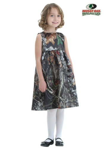 unknown Toddler Mossy Oak Flower Girl Dress