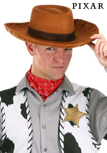 Adult Deluxe Woody Cowboy Hat By: Elope for the 2022 Costume season.