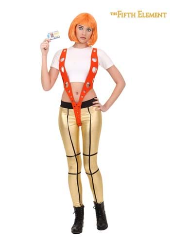 unknown 5th Element Leeloo Orange Harness Costume