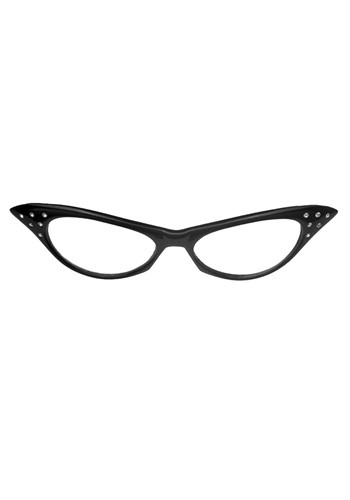 50s Black Frame Glasses -image