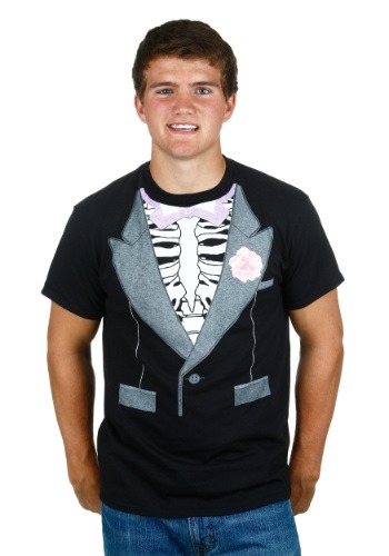 Skeleton Tux Costume Shirt By: LA Imprints for the 2022 Costume season.