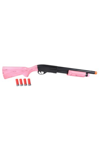 Toy Pink Pump Action Shotgun By: Sunny Days for the 2022 Costume season.