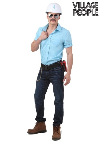 unknown Plus Size Village People Construction Worker Costume