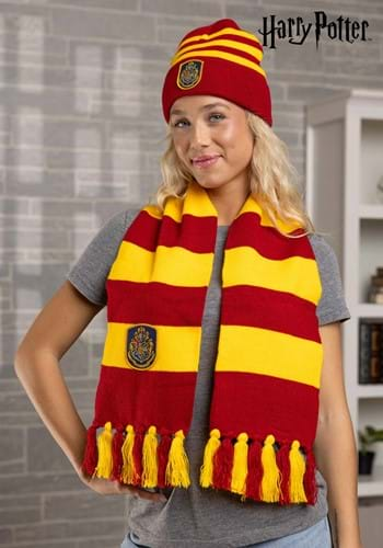 Hogwarts Scarf and Hat By: Elope for the 2022 Costume season.