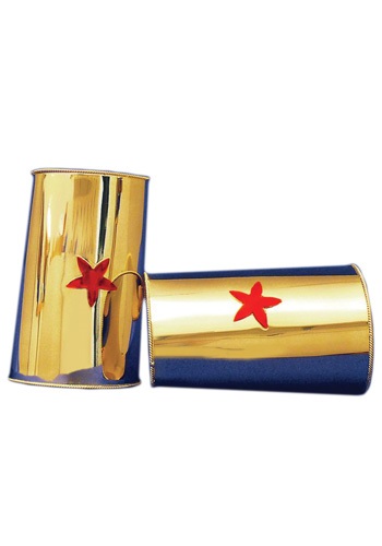 Red Star Gold Cuffs By: Elope for the 2015 Costume season.