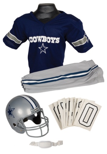 NFL Cowboys Uniform Costume By: Franklin Sports for the 2022 Costume season.