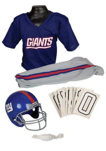 NFL Giants Uniform Costume By: Franklin Sports for the 2015 Costume season.