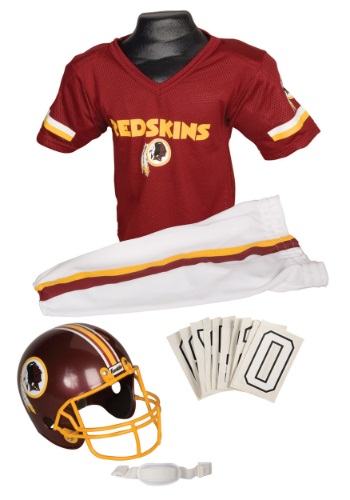 NFL Redskins Uniform Costume By: Franklin Sports for the 2022 Costume season.