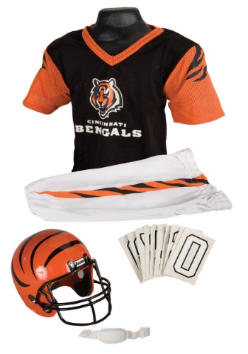 NFL Bengals Uniform Costume By: Franklin Sports for the 2022 Costume season.
