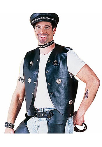 Biker Vest By: Forum Novelties, Inc for the 2022 Costume season.