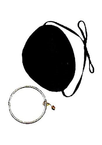 Pirate Eye Patch w/Earring -image