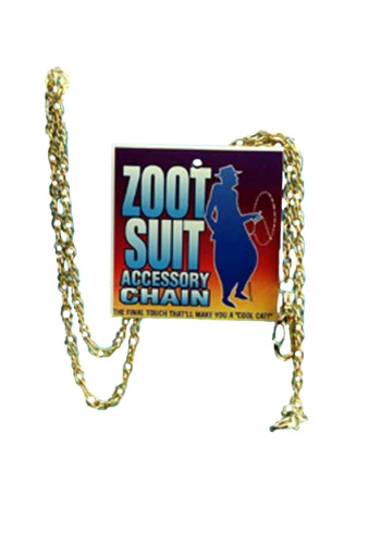 unknown Gold Zoot Suit Chain