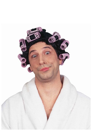 Hair in Curlers Wig -image