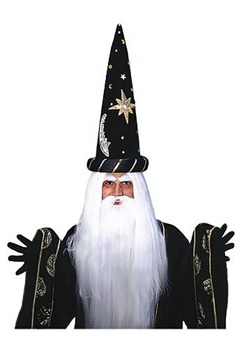 Merlin Wig and Beard Set -image