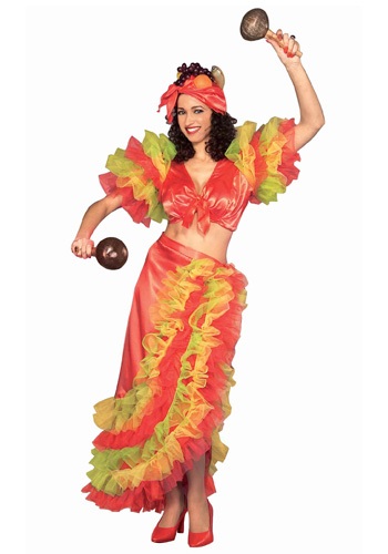 Latin Dancer Costume - Womens Tropical Island Dancer Costume By: Forum Novelties, Inc for the 2022 Costume season.