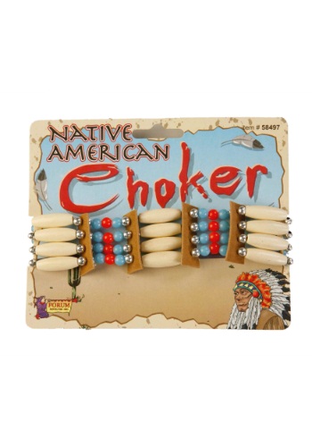 Beaded Indian Choker -image