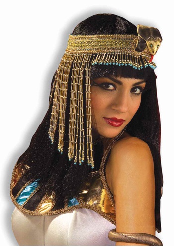 Cleopatra Beaded Snake Headband -image