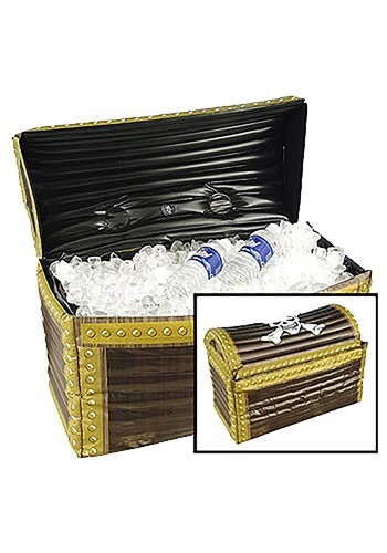 Treasure Chest Inflatable Cooler -image