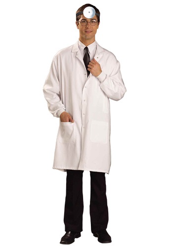 White Doctor Lab Coat By: Forum Novelties, Inc for the 2022 Costume season.