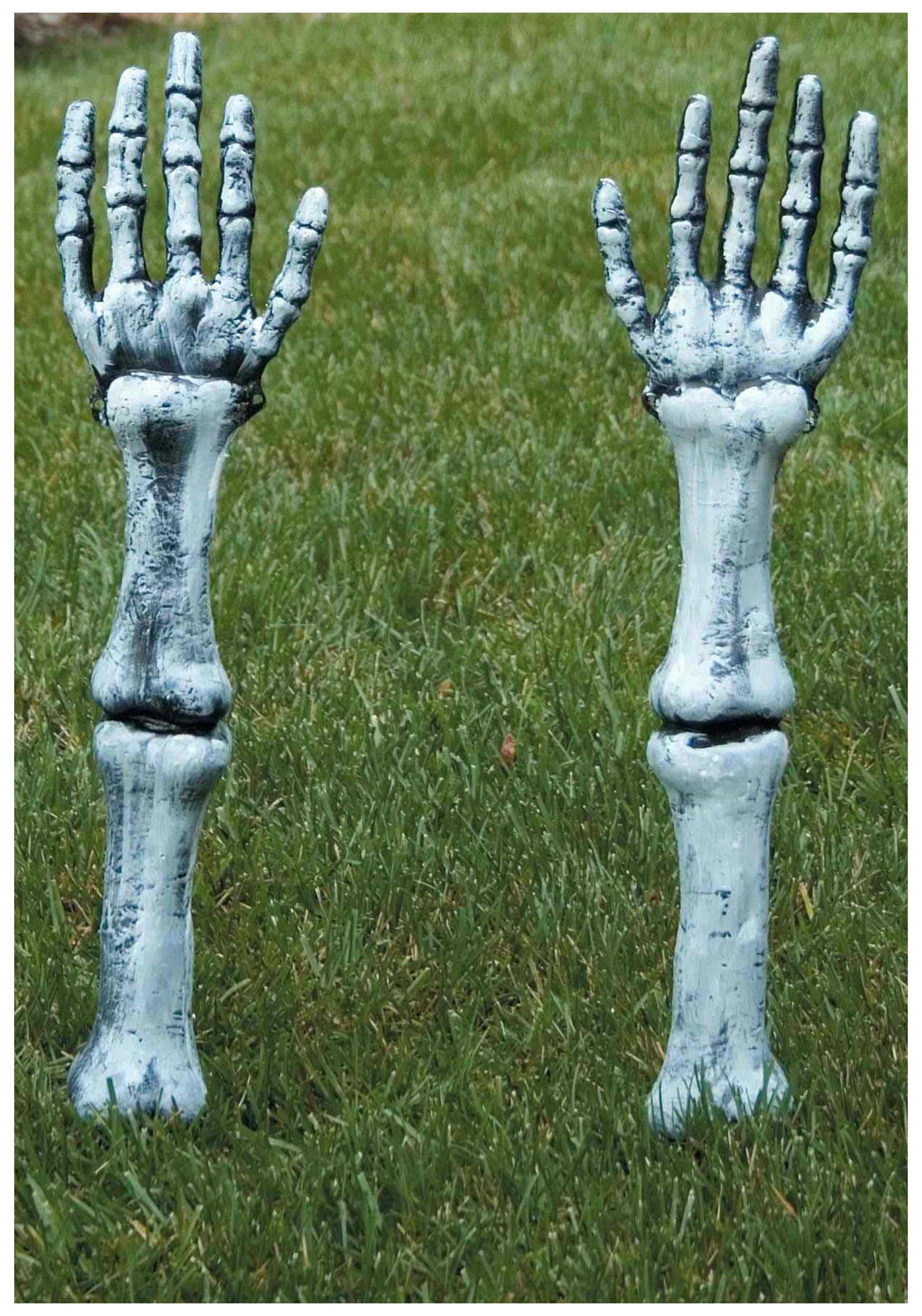 skeleton-arm-lawn-stakes