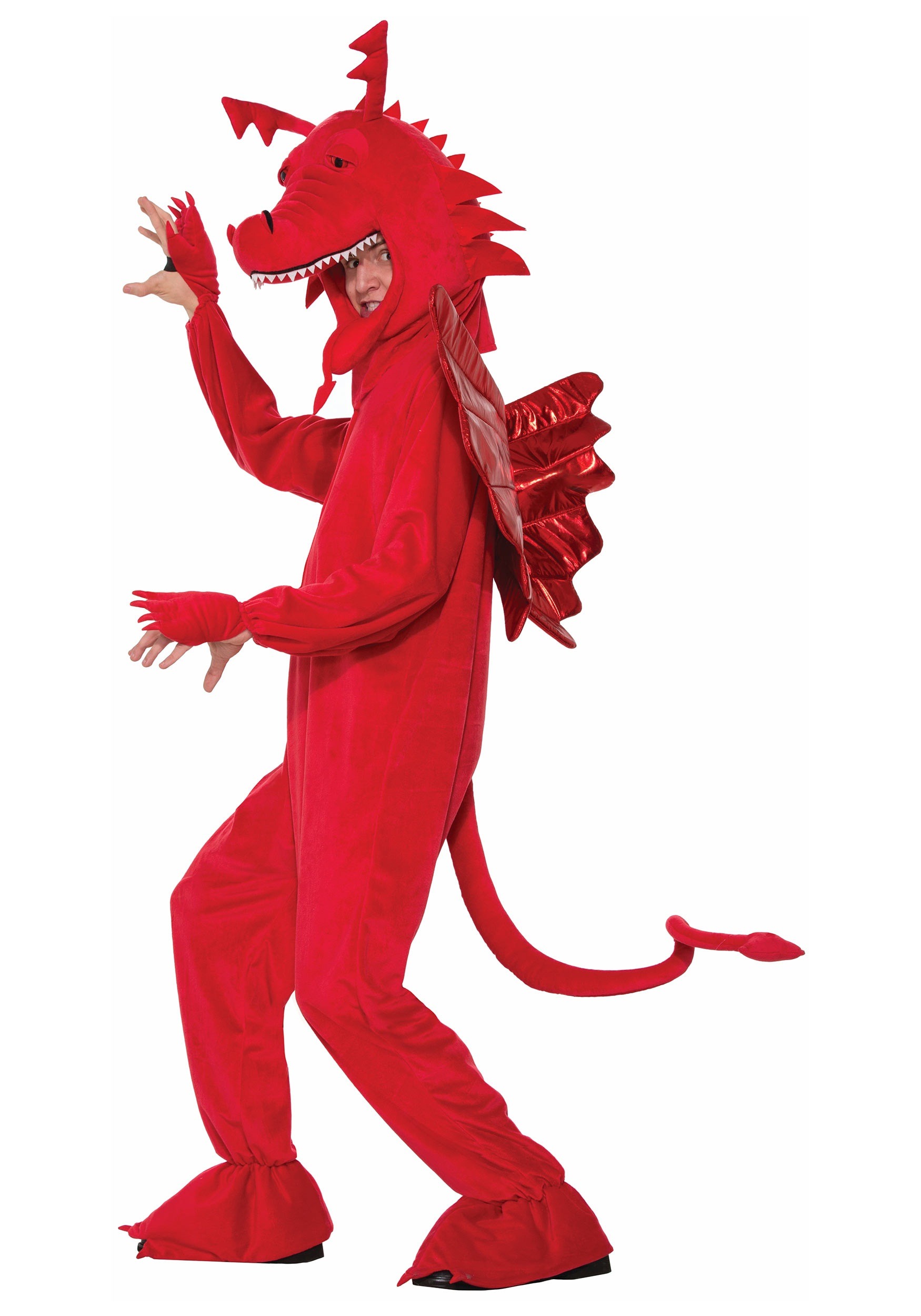 Adult Red Dragon Costume 1994