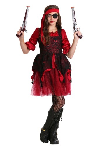 Girls Cutthroat Pirate Costume