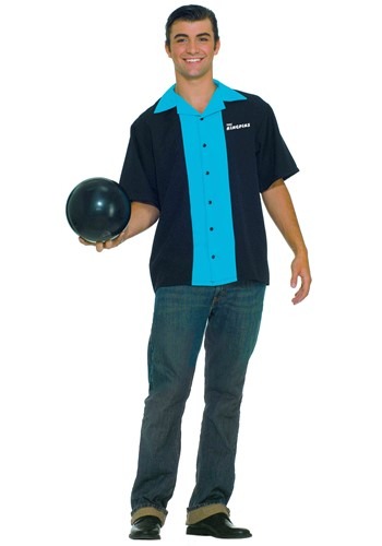 Plus King Pin Bowling Shirt By: Forum Novelties, Inc for the 2015 Costume season.