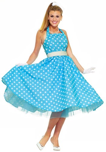 Ladies 50s Costume -image