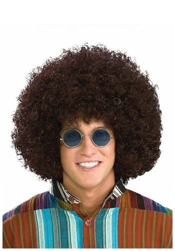 Hippie Afro Wig -image