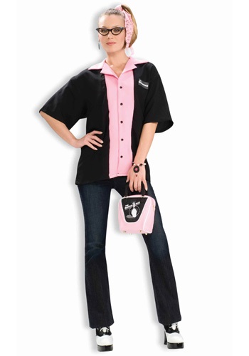Queen Pins Bowling Shirt By: Forum Novelties, Inc for the 2022 Costume season.