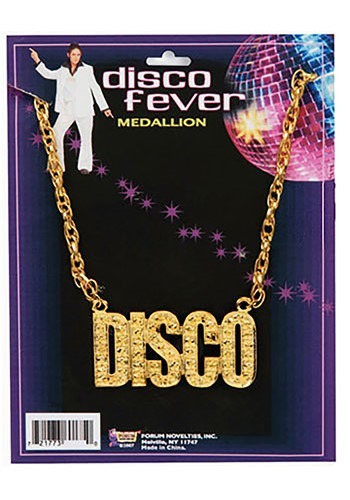 Gold Disco Necklace image