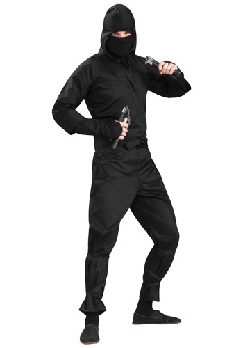 Adult Deluxe Ninja Costume -image