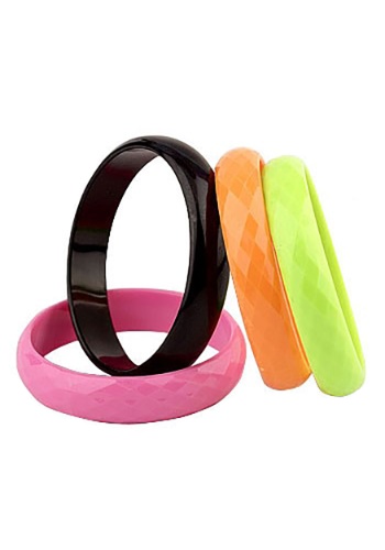 80s Neon Bracelets By: Forum Novelties, Inc for the 2022 Costume season.